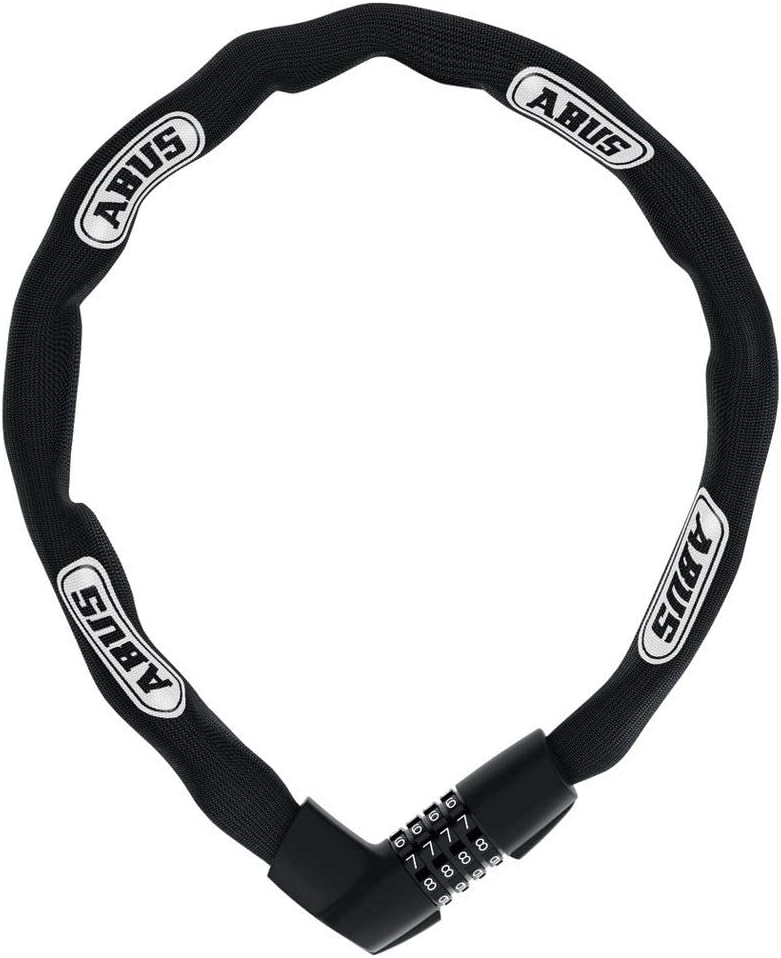 Combination Steel Bike Chain Lock with Fabric Casing, 2-Pack N343831