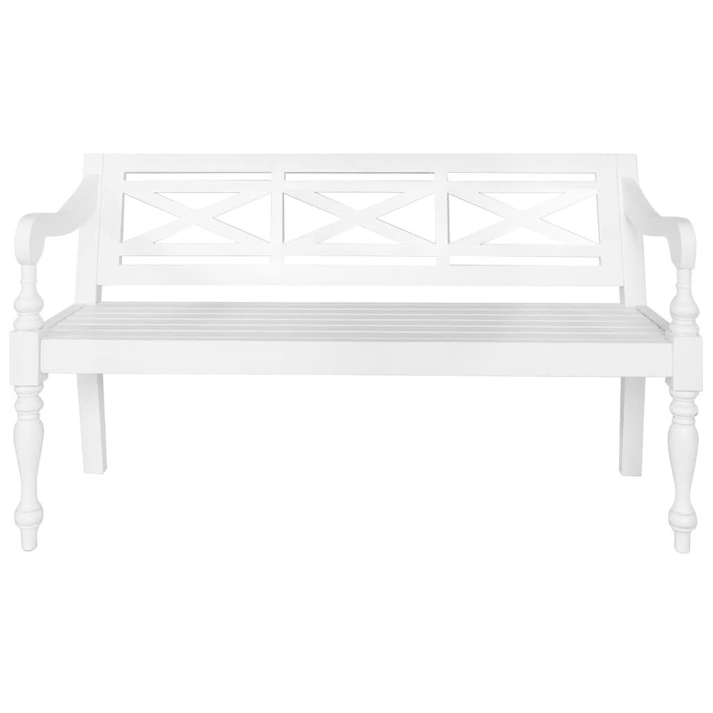 Solid Mahogany Wood Bench X575