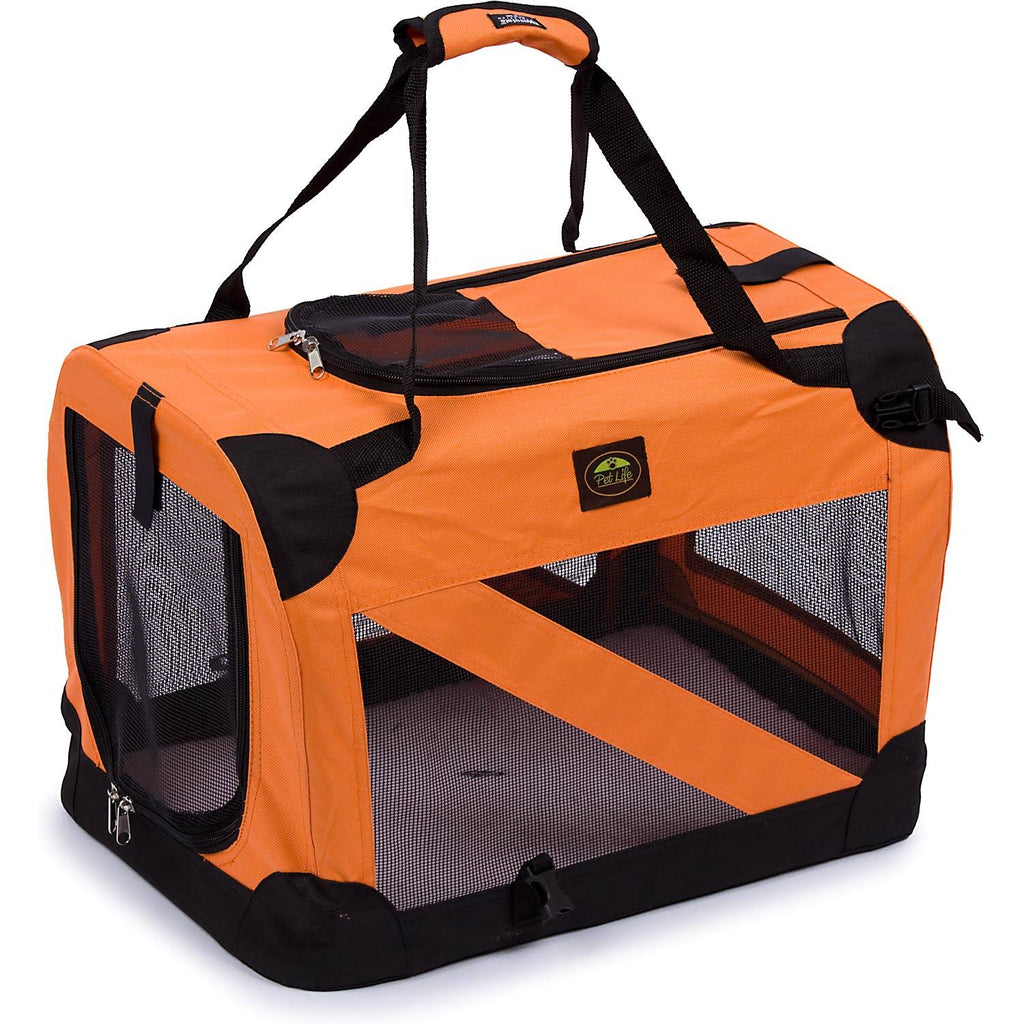 Folding Pet Dog Carrier, Orange N5191