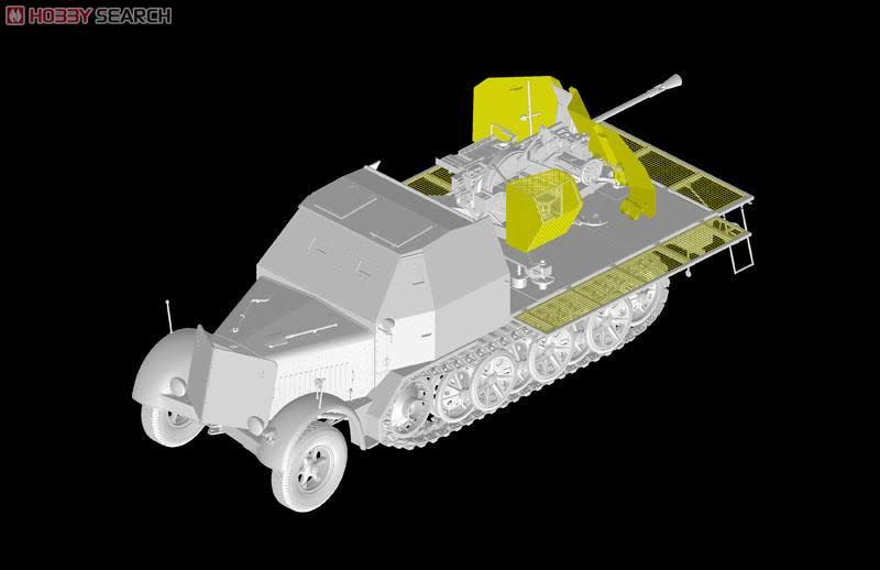 Sd.Kfz.7 with 3.7cm Flak 43 auf Selbstfahrlafette (1/35 Scale) P94633