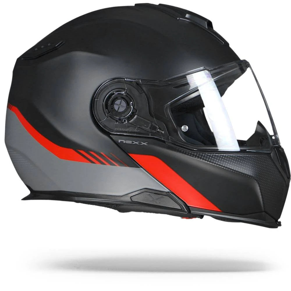 Black Red Matt Motorcycle Helmet Z717663