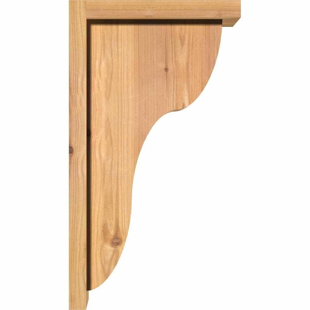 5 1/2x22W x 10x22D x 14x22H Western Red Cedar Corbel P915294
