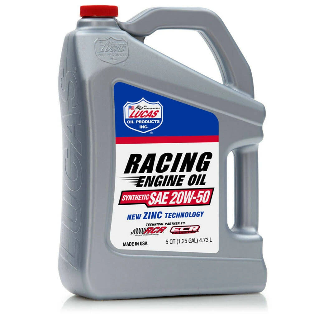 SAE 20W-50 Synthetic Racing Motor Oil - 5 Quart N98122