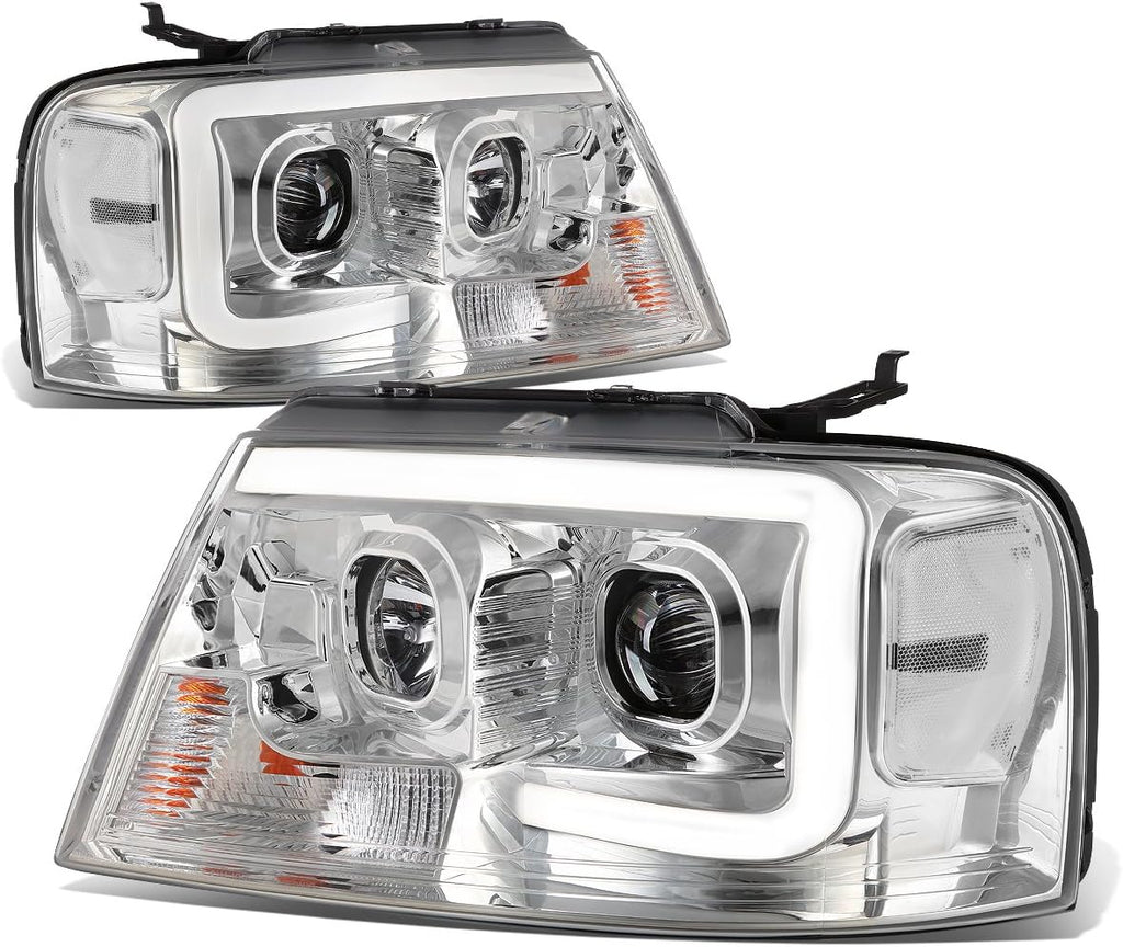 Black Housing LED Projector Headlights Assembly Y715