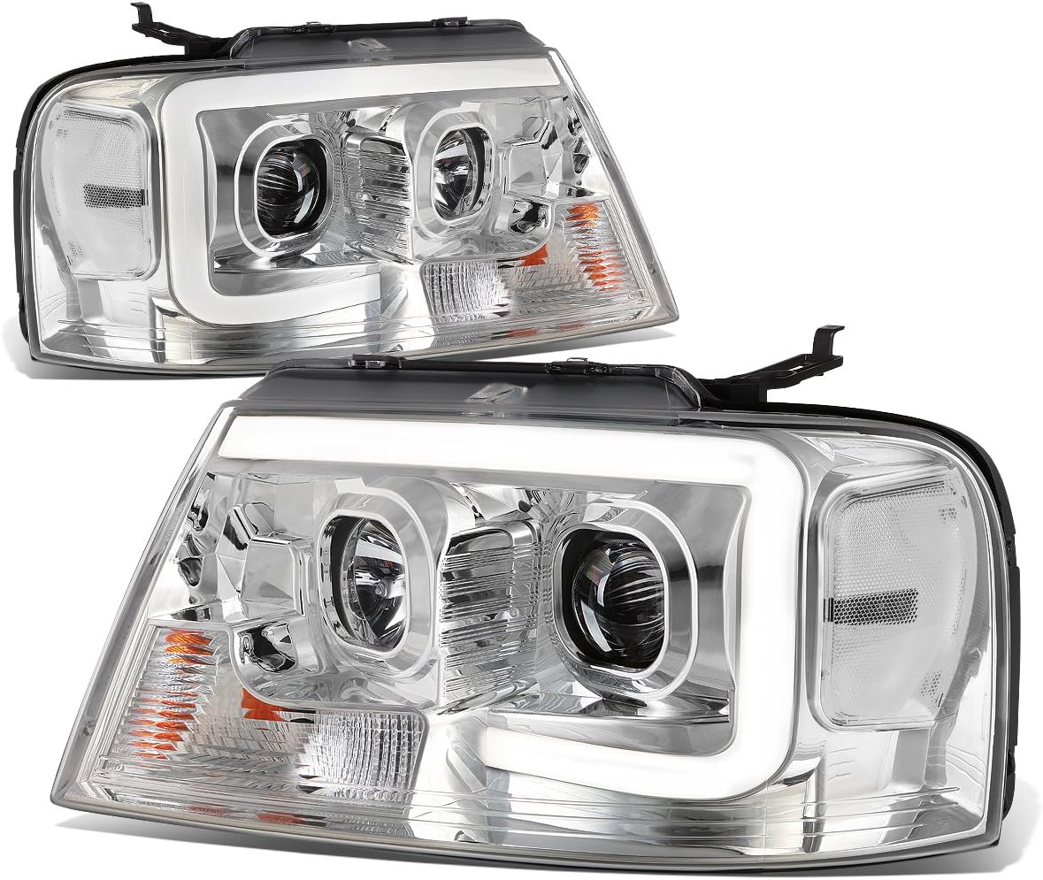 Black Housing LED Projector Headlights Assembly Y715