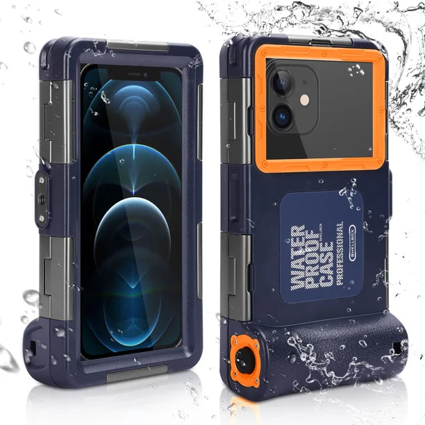 Waterproof Protective Case for Samsung Galaxy S9+ and All Phones Up to 6.9 Inch with Lanyard Z646