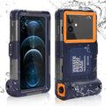 Waterproof Protective Case for Samsung Galaxy S9+ and All Phones Up to 6.9 Inch with Lanyard Z646