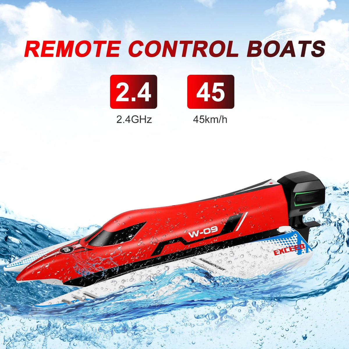 Remote Control Boat High Speed Toy G890949