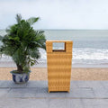 Natural 25 Gallon Trash Can H7402