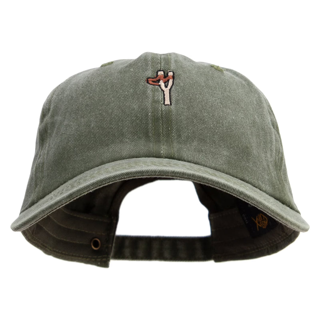 Olive Cotton Twill Cap H5416