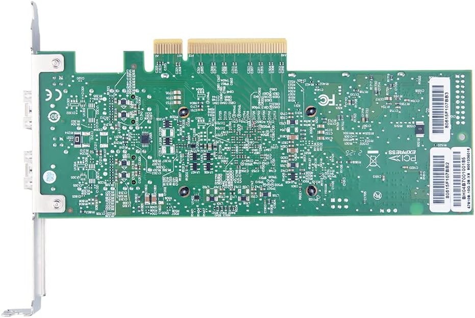 10Gb SFP+ PCI-E Network Card NIC, Dual SFP+ Port, PCI Express X8, Pack of 2 Z35844