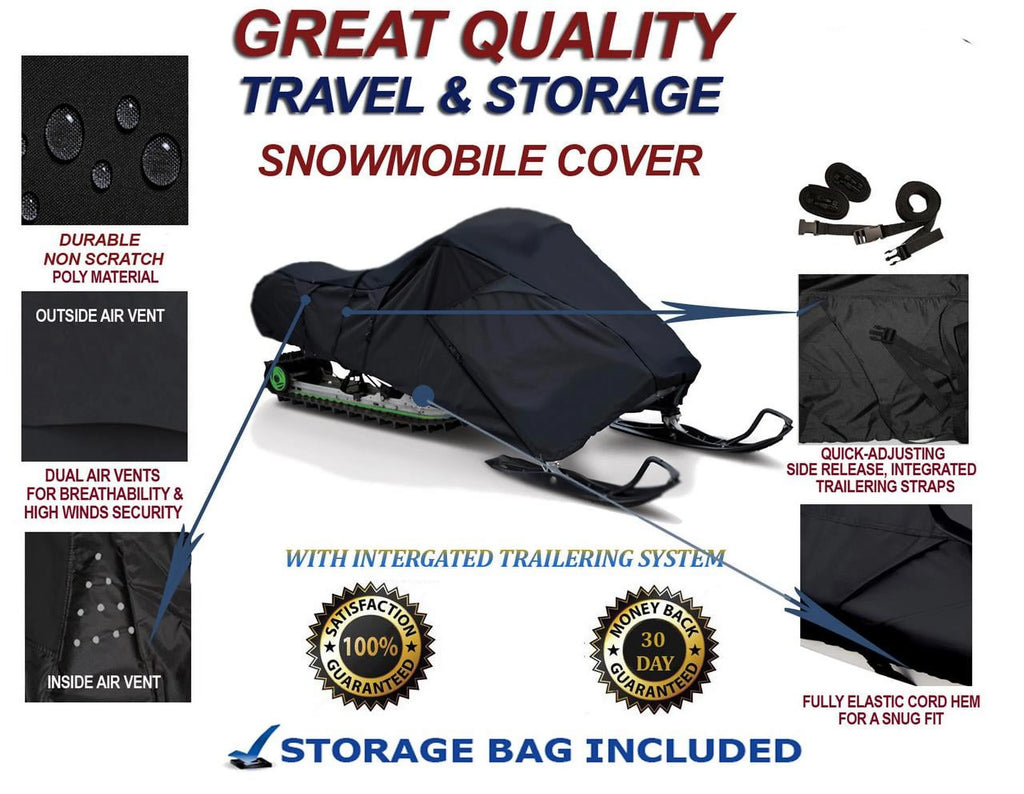 300D Snowmobile Travel and Storage Cover W1053