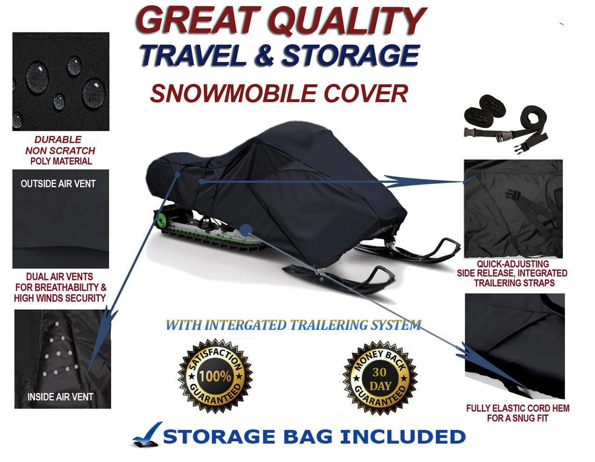 300D Snowmobile Travel and Storage Cover W1053