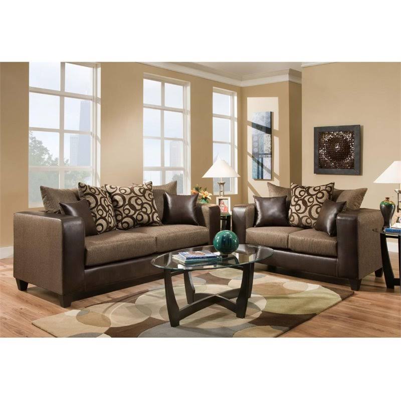 Espresso Chenille Sofa Z297254