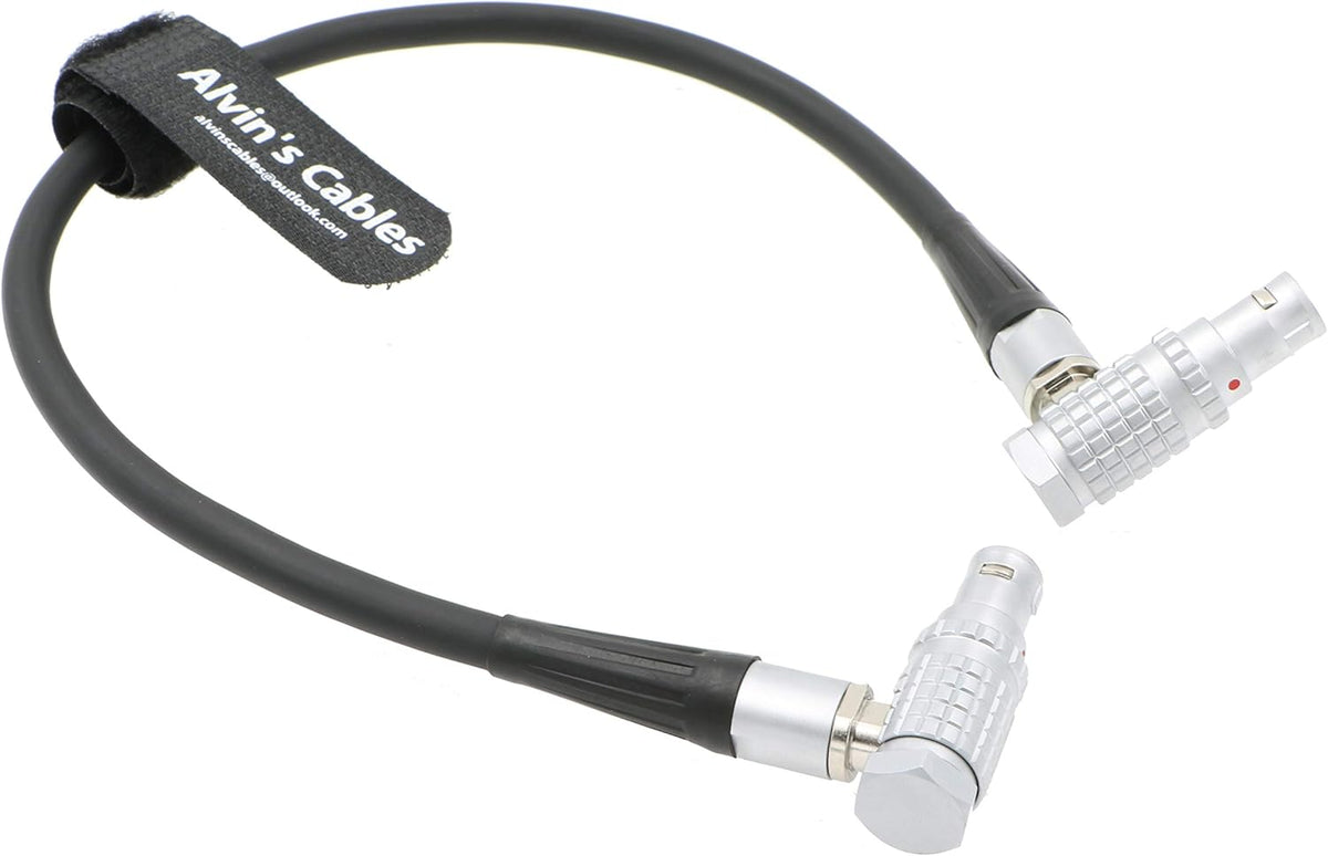 Red LCD EVF Cable 16 Pin Male Right Angle N681
