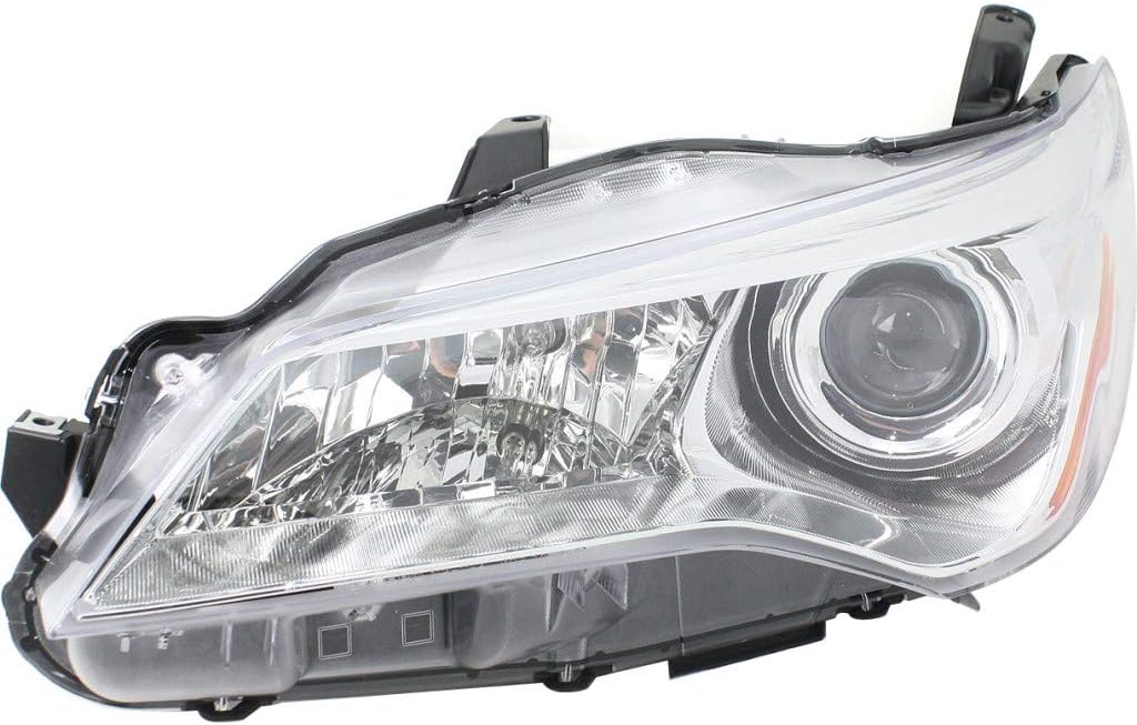 Passenger Side Halogen Headlight Assembly for Toyota Camry 2015 2016 2017 M809680