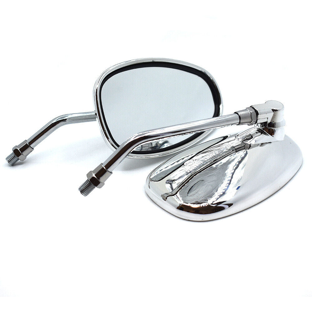 Oval Rear View Mirrors in Chrome R417716