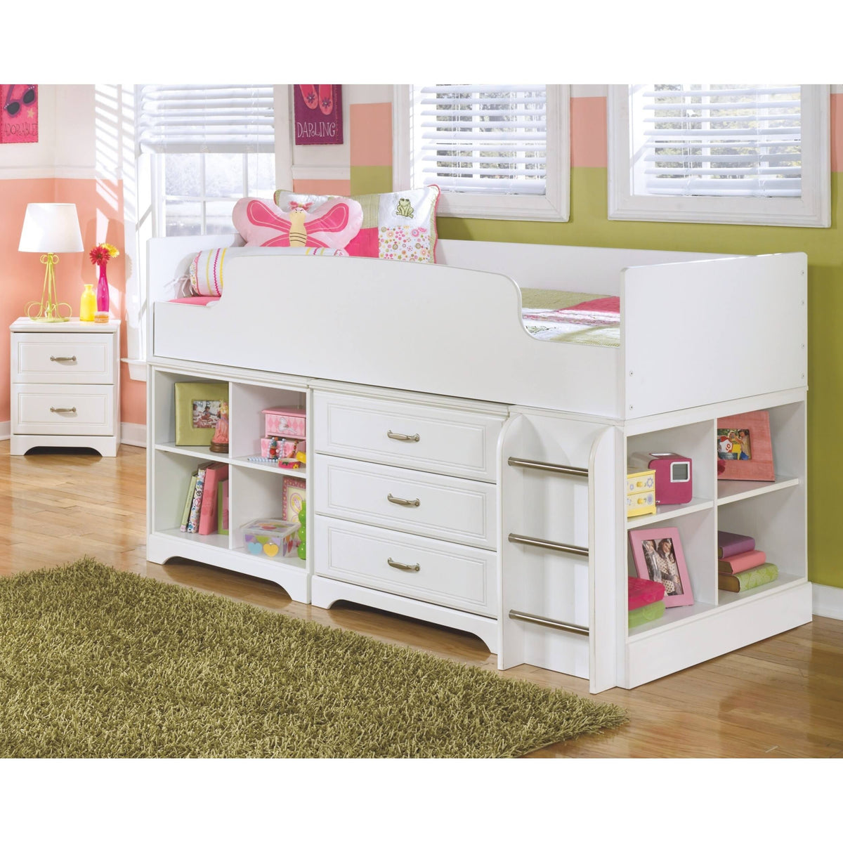 White Bin Storage H9882