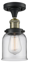 Small Bell 1 Light Semi-Flush Mount N795638