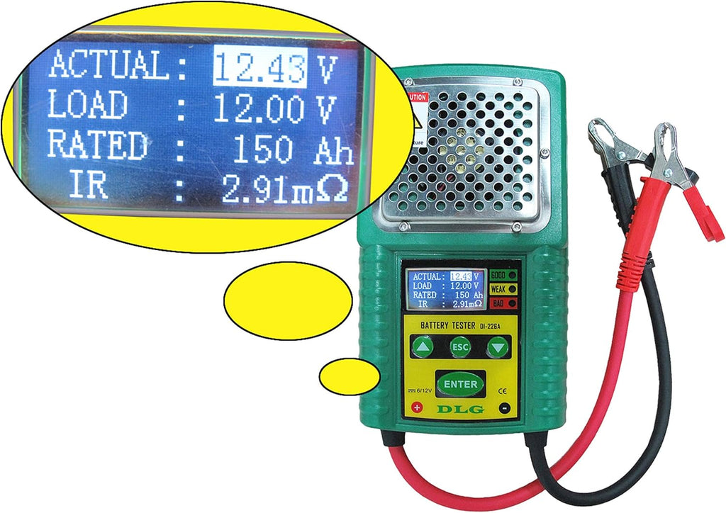LCD Indication Lead-Acid Battery Tester I791