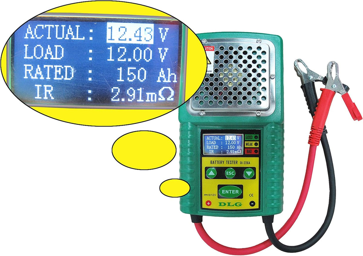 LCD Indication Lead-Acid Battery Tester I791