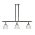 Brushed Satin Nickel 3 Light Island Light L108