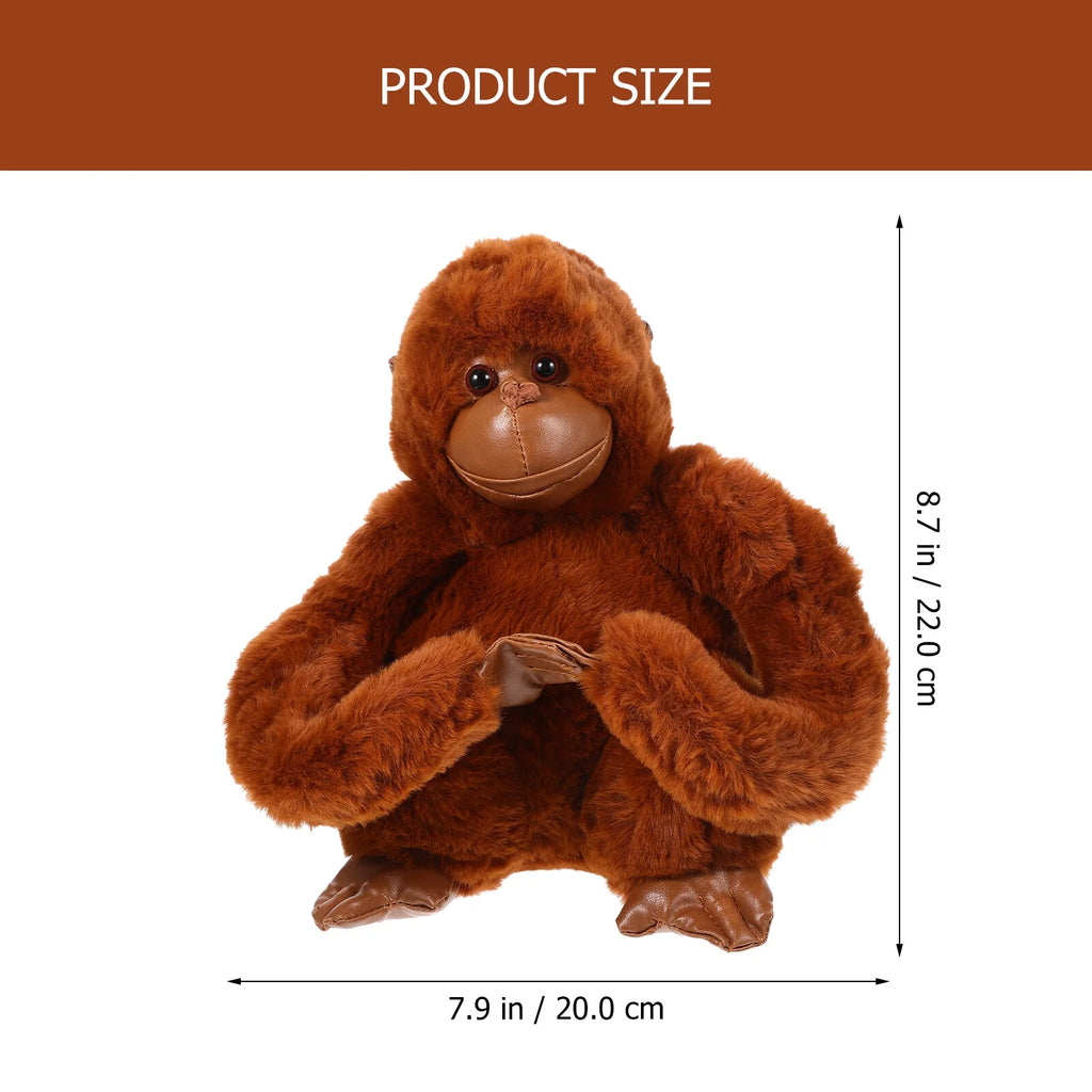 Large Plush Gorilla Stuffed Doll T56410