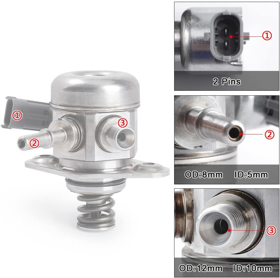 High Pressure Fuel Pump Aluminum Alloy Car Modification Accessories T6055