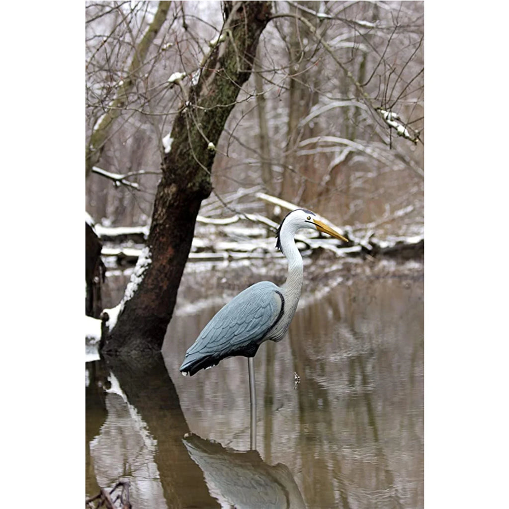 Blue Heron Heavy Duty Plastic Decoy with Metal Stake U702613