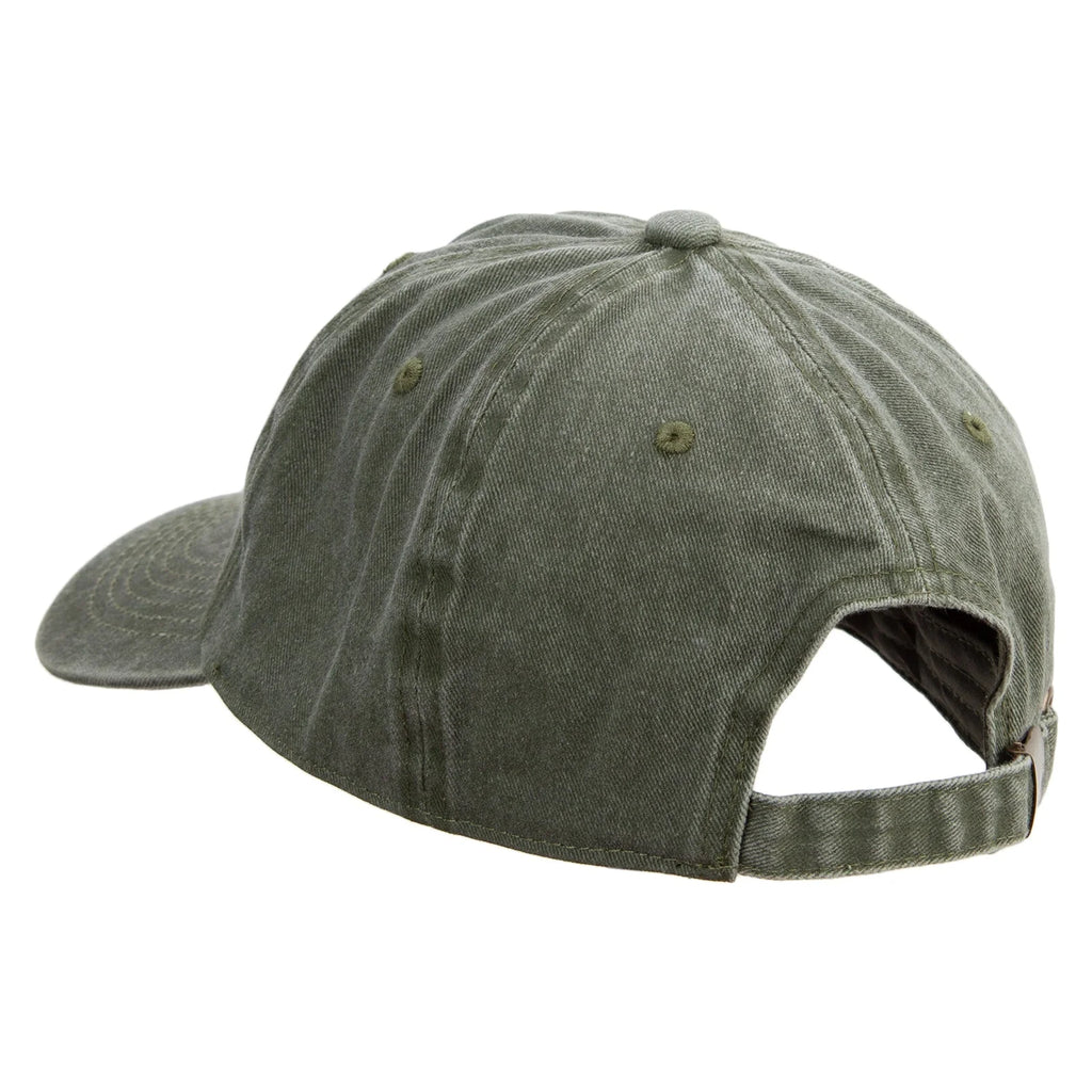 Olive Cotton Twill Cap H5416