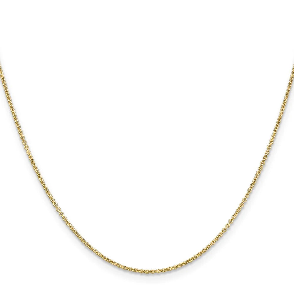 14K Yellow Gold 1.2mm Cable Chain Y115659