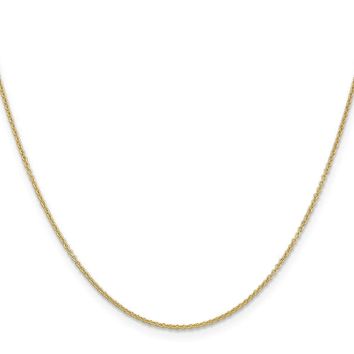 14K Yellow Gold 1.2mm Cable Chain Y115659