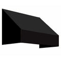 Black Window Entry Awning 24 in. H x 42 in. D V61107