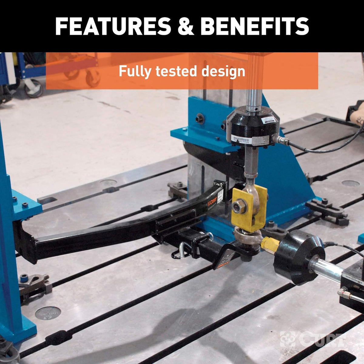 Class 3 Trailer Hitch, 2-Inch Receiver, Square Tube Frame R6391