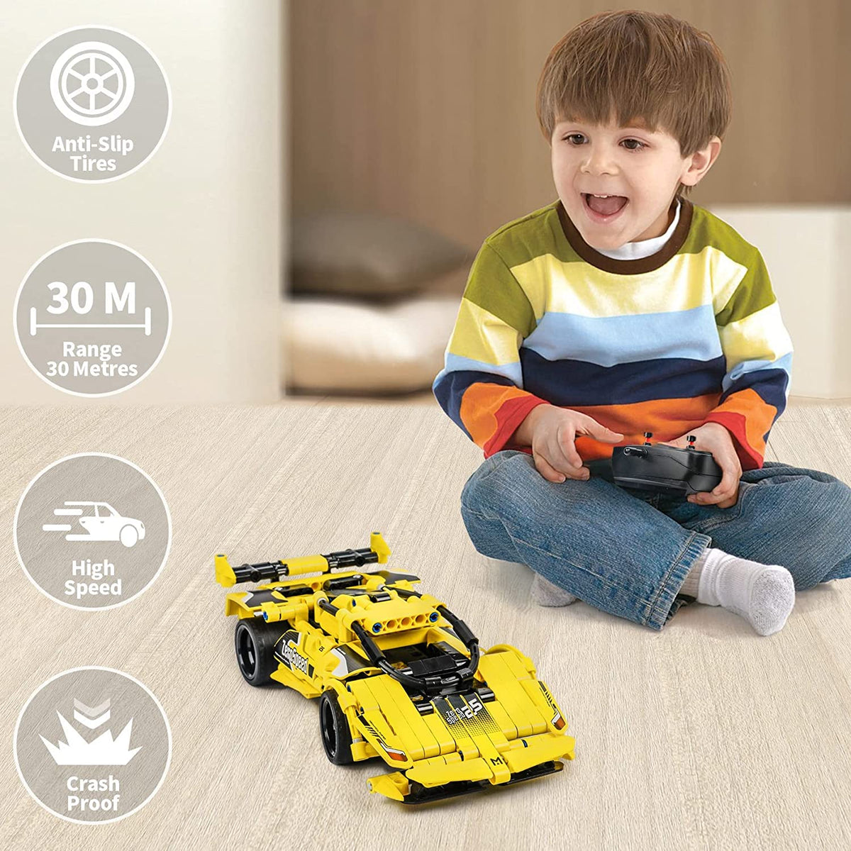 2in1 STEM Remote Control Building Kit B38656