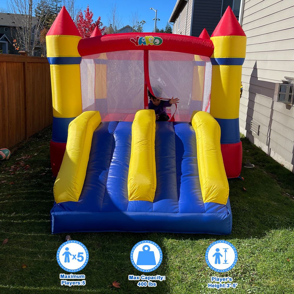 Bounce House with Slide and Air Blower A707