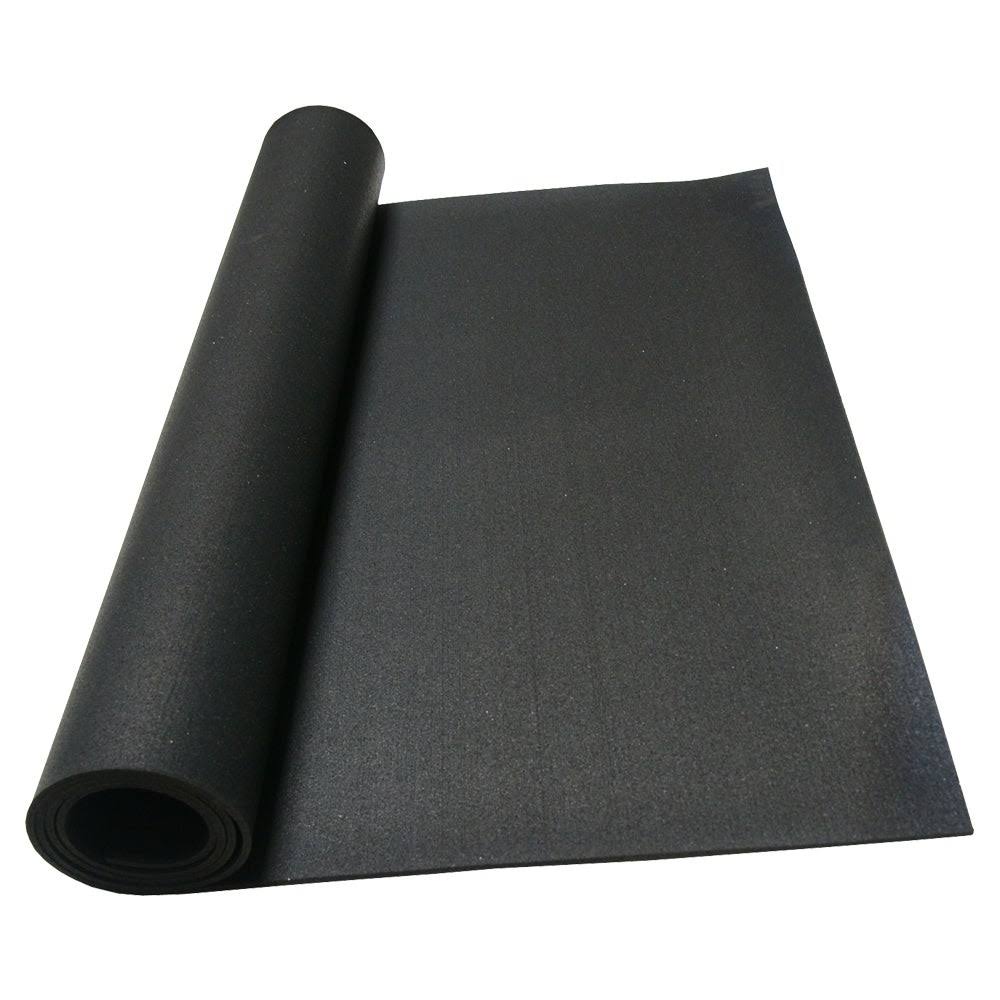 Black Rubber Flooring Mat B8656