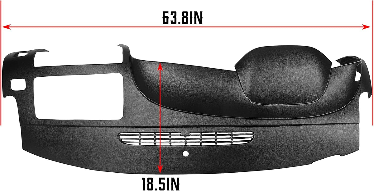 Black Molded Dash Board Cover Cap V524598