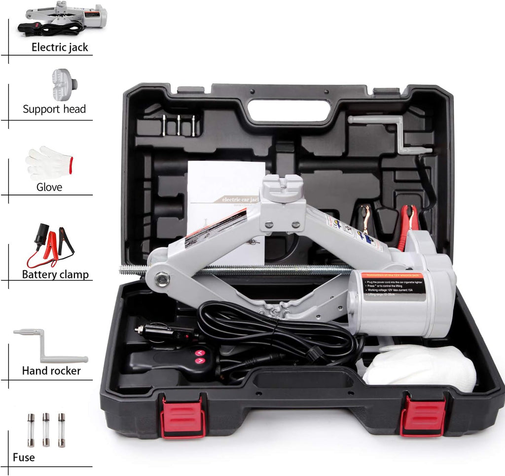 2 Ton 12v Electric Scissor Lift Jack R8388