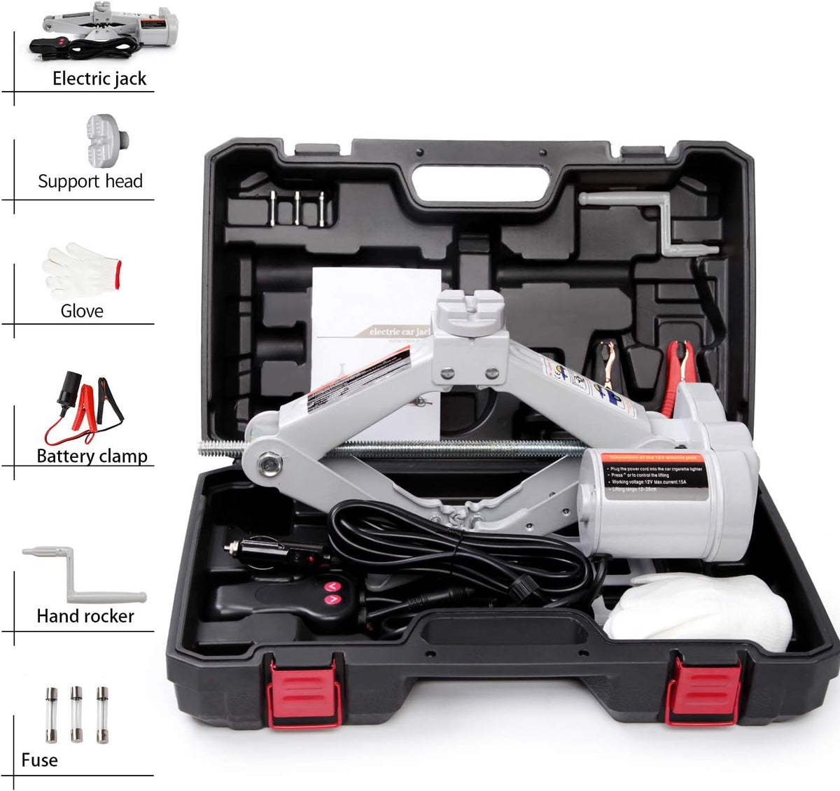 2 Ton 12v Electric Scissor Lift Jack R8388