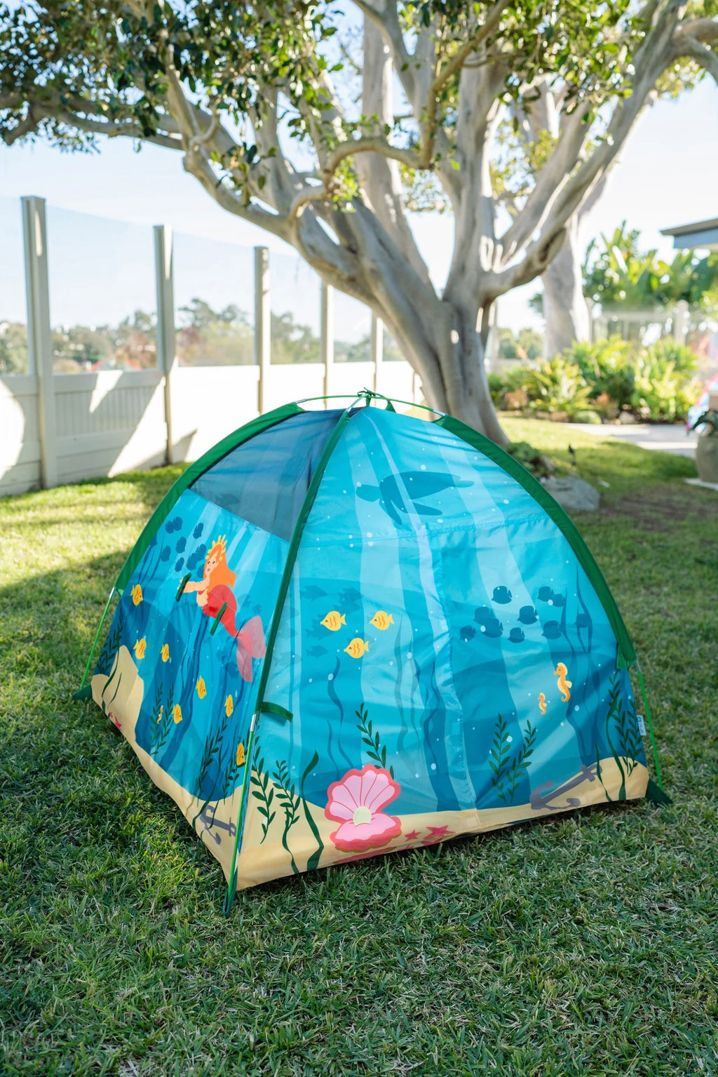 Mermaid Dreams Dome Tent Kids Camping Play Tent A76680