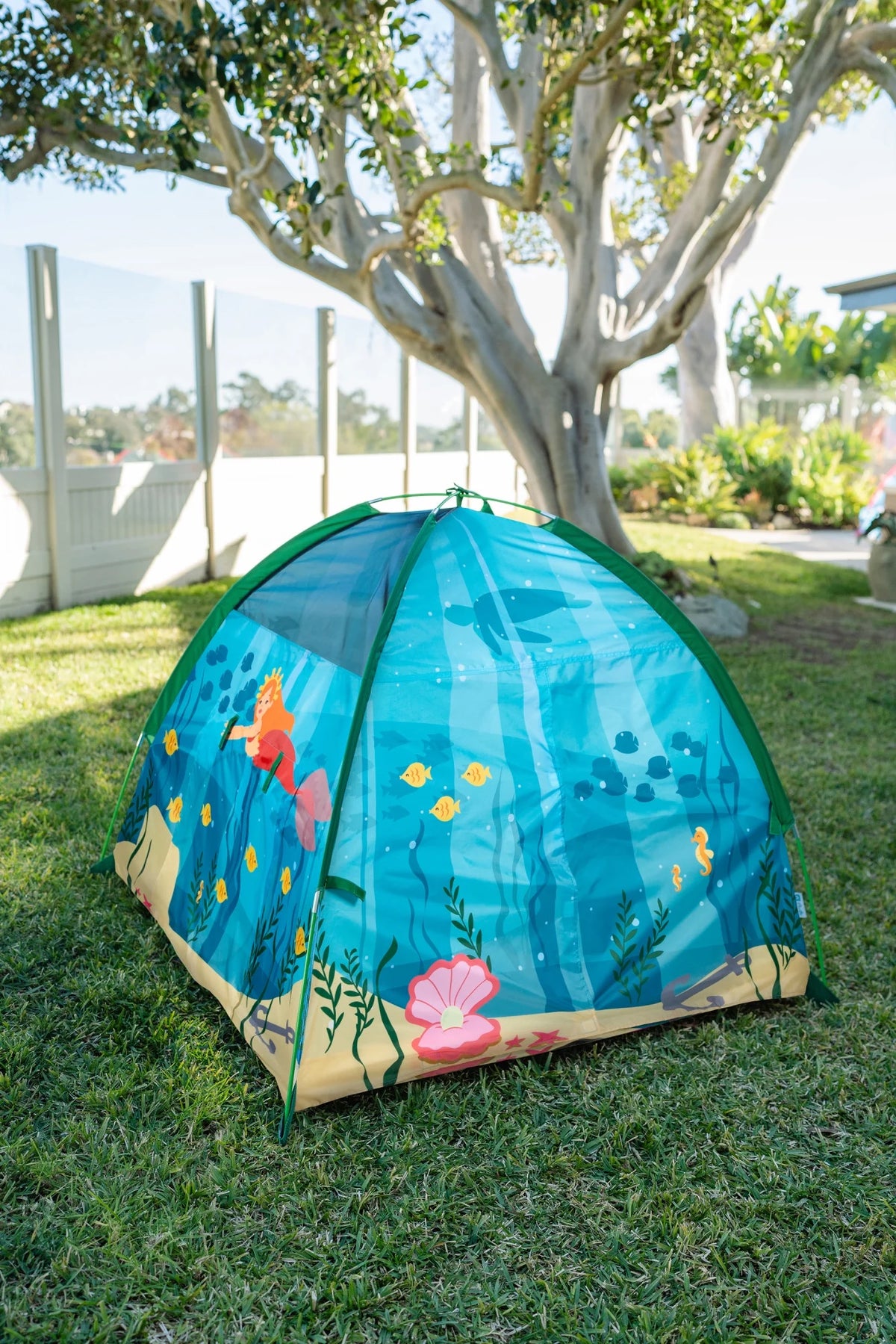 Mermaid Dreams Dome Tent Kids Camping Play Tent A76680