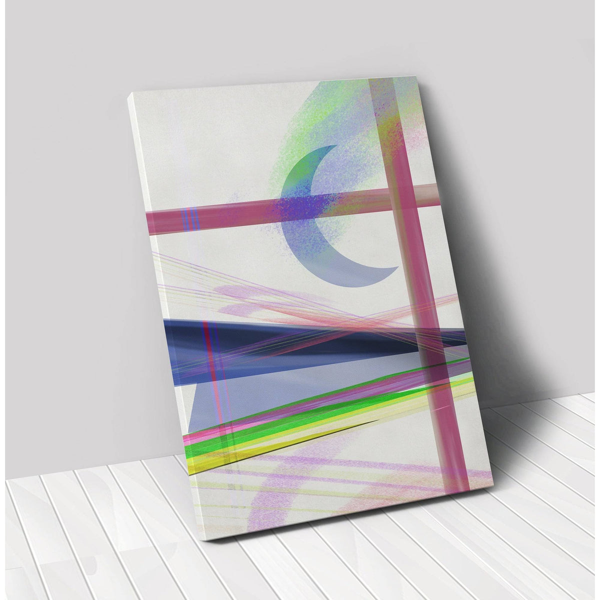 Multi-Color Stretched Canvas N3641