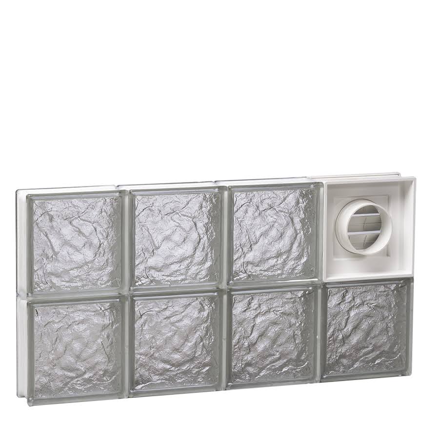 Frameless Replacement Glass Block Window V796