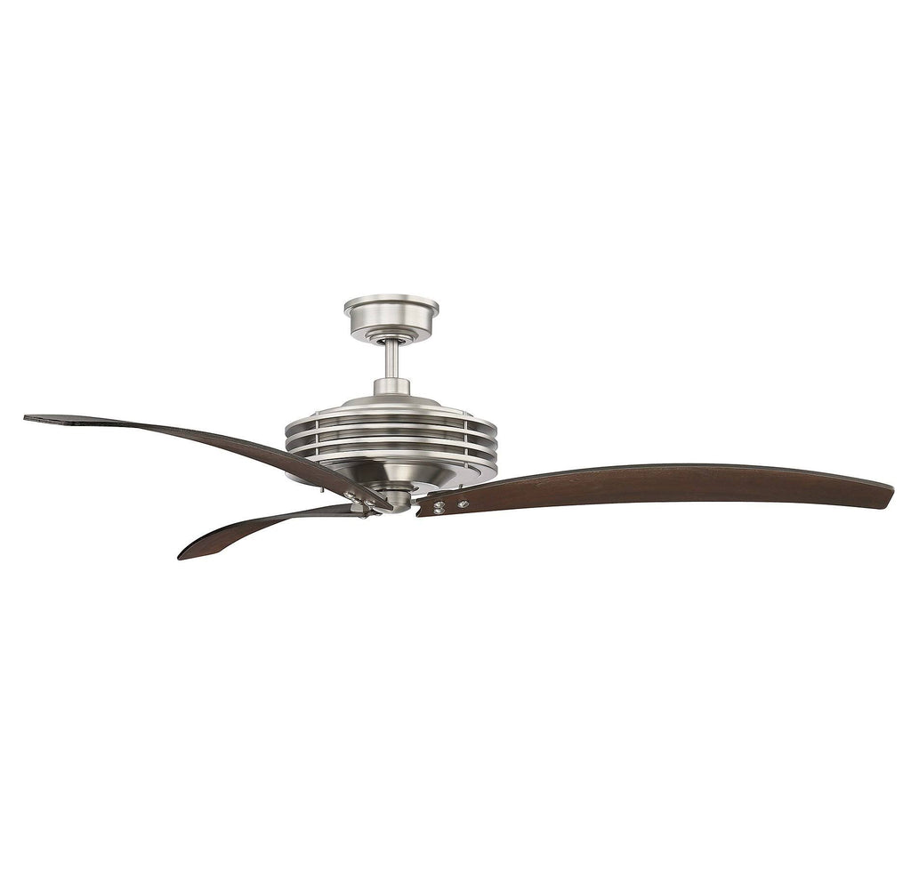 Satin Nickel 3 Blade Ceiling Fan H365985