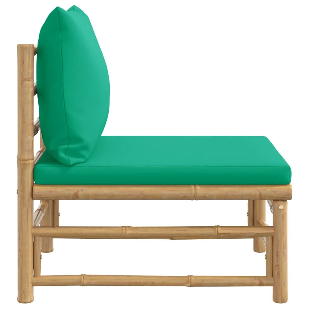 Green Cushions Bamboo Patio Sofa S396981