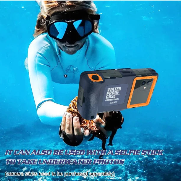 Waterproof Protective Case for Samsung Galaxy S9+ and All Phones Up to 6.9 Inch with Lanyard Z646