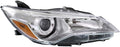 Passenger Side Halogen Headlight Assembly for Toyota Camry 2015 2016 2017 M809680