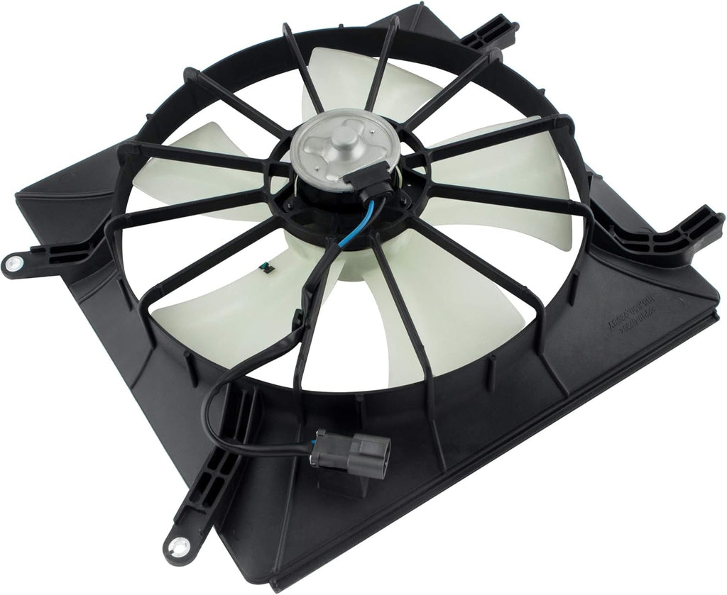 Driver Side Left Radiator Cooling Fan Assembly Pack of 2 F6410