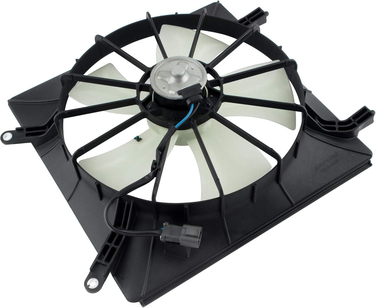 Driver Side Left Radiator Cooling Fan Assembly Pack of 2 F6410